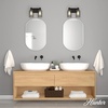 image:imageHunter Fan Company 19779 Lochemeade Vanity Light Natural Iron