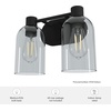 image:imageHunter Fan Company 19779 Lochemeade Vanity Light Natural Iron