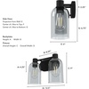 image:imageHunter Fan Company 19779 Lochemeade Vanity Light Natural Iron