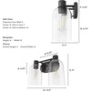 image:imageHunter Fan Company 19780 Lochemeade Vanity Light Noble Bronze
