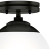 image:imageHunter Fan Company 19872 Hepburn Flush Mount Lighting Matte Black