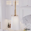 image:imageHunter Fan Company 19885 Nolita Pendant Light Medium Brushed NickelAlturas Gold