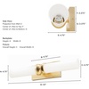 image:imageHunter Fan Company 19924 Lenlock Vanity Lighting Alturas Gold