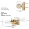image:imageHunter Fan Company 19933 Lenlock Vanity Lighting Alturas Gold