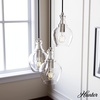 image:imageHunter Fan Company 19992 Maple Park Cluster Pendant Light Brushed Nickel