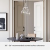 image:imageHunter Fan Company 19992 Maple Park Cluster Pendant Light Brushed Nickel