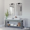 image:imageHunter Fan Company 48031 Kerrison Vanity Lighting Natural Black Iron
