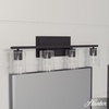 image:imageHunter Fan Company 48031 Kerrison Vanity Lighting Natural Black Iron