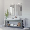 image:imageHunter Fan Company 48032 Kerrison Vanity Lighting Brushed Nickel
