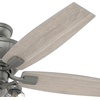 image:imageHunter Fan Company 50402 Charlotte Ceiling Fan 52 Matte Silver Finish