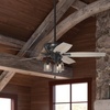 image:imageHunter Fan Company 50402 Charlotte Ceiling Fan 52 Matte Silver Finish