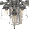 image:imageHunter Fan Company 50402 Charlotte Ceiling Fan 52 Matte Silver Finish
