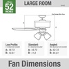 image:imageHunter Fan Company 50402 Charlotte Ceiling Fan 52 Matte Silver Finish