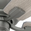 image:imageHunter Fan Company 50402 Charlotte Ceiling Fan 52 Matte Silver Finish