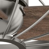 image:imageHunter Fan Company 50798 Roswell Indoor Ceiling Fan with Wall Control 16 Brushed Nickel FinishBrushed Nickel Finish