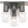 image:imageHunter Fan Company 51842 52 inch Hardwick Matte Silver Ceiling Fan with LED Light Kit and Handheld RemoteMatte Silver finish