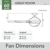 image:imageHunter Fan Company 52439 Arwen Ceiling Fan 060 Porcelain White
