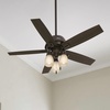 image:imageHunter Fan Company 53336 52 inch Donegan Onyx Bengal Ceiling Fan with LED Light Kit and Pull Chain