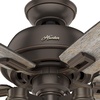 image:imageHunter Fan Company 53336 52 inch Donegan Onyx Bengal Ceiling Fan with LED Light Kit and Pull Chain