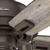 image:imageHunter Fan Company 53336 52 inch Donegan Onyx Bengal Ceiling Fan with LED Light Kit and Pull Chain