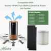 image:imageHunter HHF400VP Replacement Filter Value Pack with HEPA Filter and EcoSilver PreFilter for HP400 Air Purifier SeriesHunter