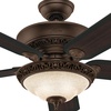 image:imageHunter Italian Countryside Indoor Ceiling Fan 52 inch PA Cocoa  with LED Light Standard Mount Pull Chain 5 Blades For Bedroom Living Room 53200