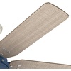 image:imageHunter Mill Valley Outdoor or Indoor Ceiling Fan 52 inch Matte BlackIndigo Blue