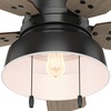 image:imageHunter Mill Valley Outdoor or Indoor Ceiling Fan 52 inch Matte BlackMatte Black