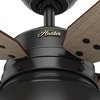 image:imageHunter Mill Valley Outdoor or Indoor Ceiling Fan 52 inch Matte BlackMatte Black