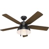 image:imageHunter Mill Valley Outdoor or Indoor Ceiling Fan 52 inch Matte BlackMatte Black
