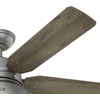 image:imageHunter Mill Valley Outdoor or Indoor Ceiling Fan 52 inch Matte BlackMatte Silver