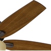 image:imageHunter Newsome Indoor Ceiling Fan Pull Chain 42 inch Premier Bronze  with LED Light Low Profile Flush Mount 5 Blades For Bedroom Living Room 51081Premier Bronze