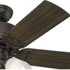 image:imageHunter Prim Indoor Ceiling Fan with LED Lights and Pull Chain Control 42 Premier Bronze