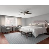 image:imageHunter Prim Indoor Low Profile Ceiling Fan with LED Light and Pull Chain Control 52 Brushed Nickel
