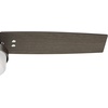 image:imageHunter Sentinel Indoor Ceiling Fan 3 Blades 52 inch Brushed Slate  with LED Light and Remote Control Standard Mount For Bedroom Living Room Kitchen 59211Brushed Slate