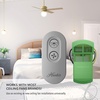 image:imageHunter Universal Fan Light Remote Control Replacement Dove Grey  Ceiling Fan Remote Control Kit with Wall Mount amp Receiver Manages Speed Light amp Dimming Compatible w Most Brands 99770Modern