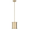 image:imageHunter  Capshaw 1light Alturas Gold Mini Pendant Light Dimmable Cylinder Shaped for Bedrooms Kitchens Dining Living Rooms  19615