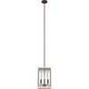 image:imageHunter  Chevron 4light Rustic Iron Medium Size Pendant Light Dimmable Casual Style for Bedrooms Kitchens Dining Living Rooms  19369Textured Rust