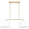 image:imageHunter  Cottage Hill 4light Alturas Gold Large Chandelier Dimmable Modern Style Linear Shaped for Bedrooms Kitchens Dining Living Rooms  19895