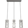 image:imageHunter  Gablecrest 3Light Distressed White Transitional Style Dimmable Large Cluster Light for Bedrooms Kitchens Dining Living Rooms  19949