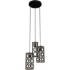 image:imageHunter  Gablecrest 3light French Oak Medium Size Cluster Light Dimmable Transitional Style Round Shaped for Bedrooms Kitchens Dining Living Rooms  19995French Oak