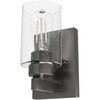 image:imageHunter  Hartland 1light Noble Bronze Small Sconce Light Dimmable Transitional Style for Bedrooms Kitchens Foyers Bathrooms  13073Noble Bronze