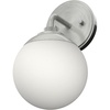 image:imageHunter  Hepburn 1light Brushed Nickel Small Sconce Light Dimmable Modern Style for Bedrooms Kitchens Foyers Bathrooms  19176Brushed Nickel