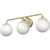 image:imageHunter  Hepburn 3light Modern Brass Medium Size Vanity Light Dimmable Modern Style for Bedrooms Kitchens Foyers Bathrooms  19177