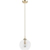 image:imageHunter  High Oaks 1light Alturas Gold Small Pendant Light Dimmable Formal Style Globe Shaped for Bedrooms Kitchens Dining Living Rooms  19559
