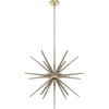 image:imageHunter  Jupiter Star 18light Brushed Nickel Extra Large Pendant Light Dimmable Sputnik Shaped for Bedrooms Kitchens Dining Living Rooms  19344Alturas Gold
