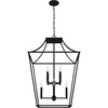 image:imageHunter  Laurel Ridge 8light Natural Black Iron Large Pendant Light Dimmable Formal Style Lantern Shaped for Bedrooms Kitchens Dining Living Rooms  19771