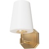 image:imageHunter  Nolita 1Light Alturas Gold Modern Style Dimmable Small Sconce Light for Bedrooms Kitchens Foyers Bathrooms  19890