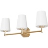 image:imageHunter  Nolita 3Light Alturas Gold Modern Style Dimmable Medium Size Vanity Light for Bedrooms Kitchens Foyers Bathrooms  19882