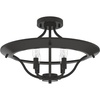 image:imageHunter  Perch Point 4light Noble Bronze Extra Large Flush Mount Light Dimmable Casual Style Empire Shaped for Bedrooms Kitchens Dining Living Rooms  19422